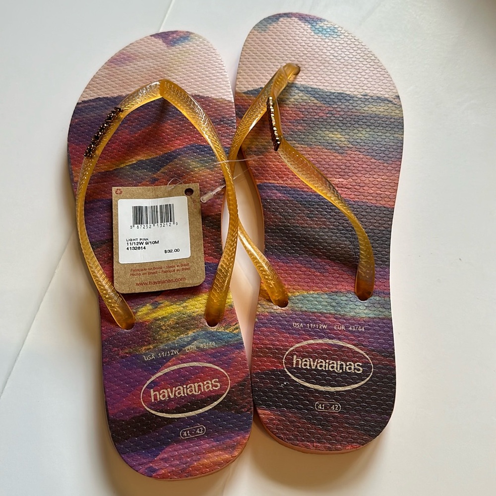 Havaianas Light Pink Flip Flops